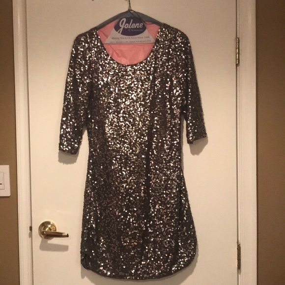 LC Lauren Conrad Dresses & Skirts - Lauren Conrad Sequenced Cocktail Dress